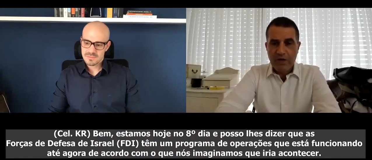 Read more about the article Brazilian Friends of the University of Haifa hold webinar with Colonel (Res.) Kobi Regev of the Israeli Air Force